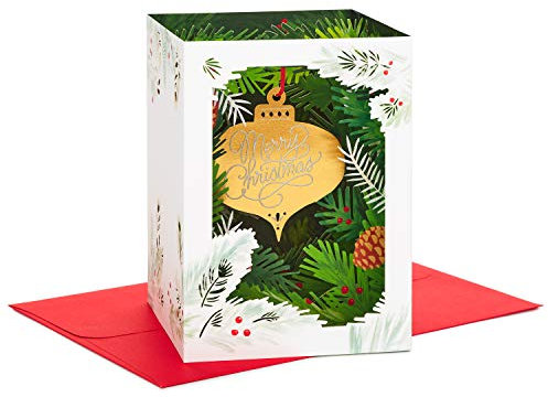 Hallmark Paper Wonder Weihnachtskarte zum Aufklappen (Ornament)