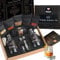 Whisky Selber Machen Set - Für zu Hause & als Geschenk - Mache deinen eigenen Whisky - DIY Whiskey Geschenkset von Brilliant Infusion - Inkl. Whiskey Tasting Zubehör & Whisky Steine & Whisky Glas