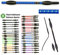 JA Horse Fleck Feldmann Balance Sports Dressurgerte Gerte Reitgerte (110 cm, Royalblau-gelb)