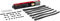 Thermaltake TtMod Sleeve Extension Power Supply Cable Kit, ATX/EPS/8-pin PCI-E/6-pin PCI-E with Combs-Black, AC-052-CN1NAN-A3