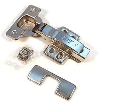 4 Stück GTV HD-Scharnier ECHC-N hydraulic Eckanschlag Topfscharniere Topfbänder