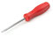 TEKTON 1/4 Inch Slotted Hard Handle Screwdriver | DSE31250 | Made in USA