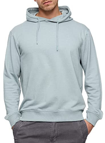 Indicode Herren Simpson Sweatshirt mit Kapuze | Hoodie Kapuzenpullover für Männer Abyss, M