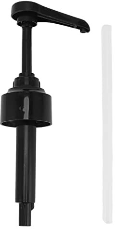 8 Ml Kaffee-Sirup-Pumpe, Sirup-Flaschenpumpe, Lotionspumpe Für Flaschen, Sirup-Druckpumpe, Saucenflaschen-Pumpendüse, Getränkemessdruckkopf Für MONin 1883(Schwarz)