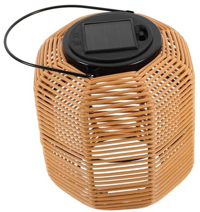 DOITOOL Hängende Solar-laterne Für Garten Wasserdichte Geflochtene Solarleuchte Für Außenbeleuchtung Stimmungsvolle Gartenlampe Für Terrasse Rasen Und Landschaftsgestaltung