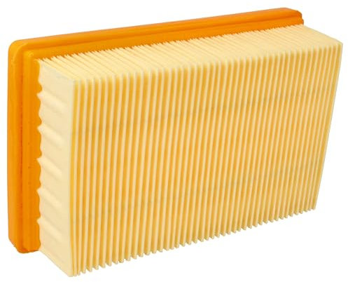 vhbw Flachfaltenfilter kompatibel mit Kärcher WD 5 P V-25/5/22, WD 5 S V-25/5/22, WD 5 V-25/5/22 Staubsauger - Filterelement