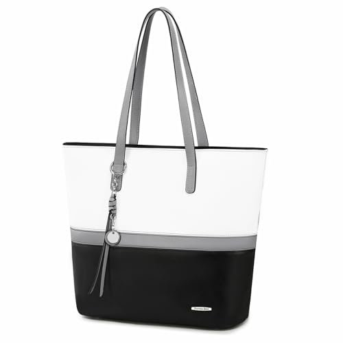 Pomelo Best Handtasche Damen Shopper Groß Damen Tasche für Büro Schule Einkauf