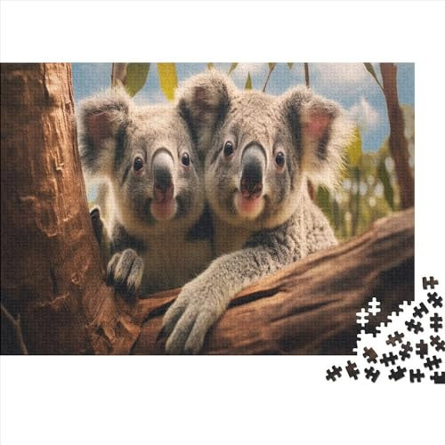 Koala 1000 Teile Puzzle Erwachsene Puzzel Impossible Puzzle Wombat Für Die Ganze Familie Wohnkultur Puzzle-Geschenk Moderne Wohnkultur 1000pcs (75x50cm)