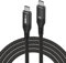 DGHUMEN USB C Cable for Thunderbolt 4, 1.5M, 40Gbps Data Transfer, 100W PD Charging, Compatible with USB4, Thunderbolt 3, USB-C for MacBook Pro, Docking, SSD, Hub