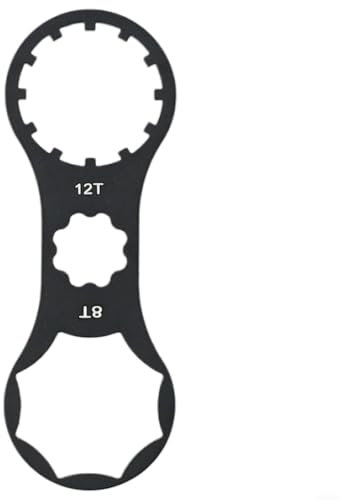 Gbtdoface Robuster Gabelkappenschlüssel, kompatibel mit SR für Suntour XCRXCTXCMRST