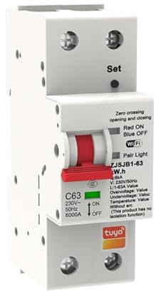 Interruttore radio intelligente da 230 V, 63 A, con serie relè, combinazione multifunzionale