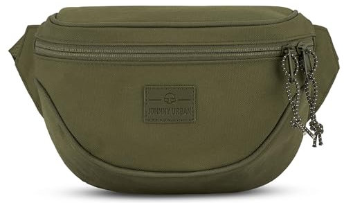 JOHNNY URBAN Bauchtasche Damen & Herren Grün - Ben - Gürteltasche aus für Alltag, Festival & Sport - Hochwertige Hip Bag Crossbody Tasche - Wasserabweisend