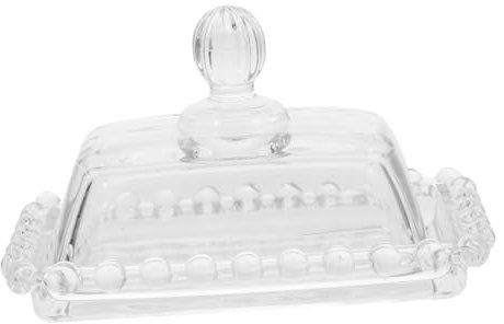 PRETYZOOM Beurriers En Verre Avec Couvercles Petits Récipients Hermétiques Pour La Conservation Des Aliments Pour