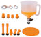 Kit d'entonnoir de remplissage de liquide de refroidissement pour radiateur de voiture, entonnoir antigel, kit de purge de remplissage de 15 pièces, purgeur d'antigel automobile pour véhicule