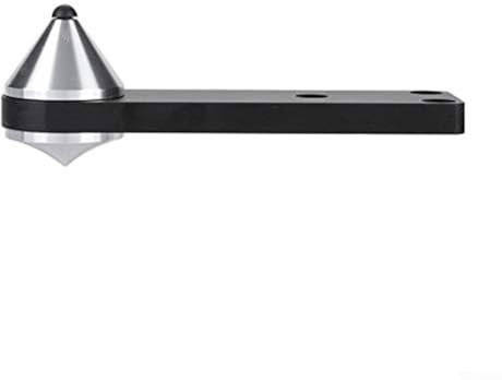 Sleek Black Speaker Foot Subwoofer Bracket with Screw Mounting Design and Spike Absorber