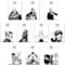 NebulaNova 10Pc Anime One Piece Poster 7,8 x 11,2 Zoll New Bounty Wanted Edition Strohhut Piraten Ruffy, Zoro Sanji Fifth Gear Luffy, Kidd, Law, Wand Collage-Kits