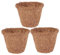 Mipcase 10 Pièces Bassin de pépinière de Pot de Fleur extérieur Décor de Pot de Fleurs conteneur de Culture de Fleurs Jardiniere jardinière semoir Pot de Plantation Brown
