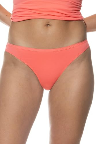 Mey Damen Brasil: Basic-Brasil für jeden Tag, Weiche Beinabschlüsse, Rückseite komplett aus Spitze (Keine Beinnaht), Bio-Baumwolle, Sehr hoher, Serie Organic Cotton