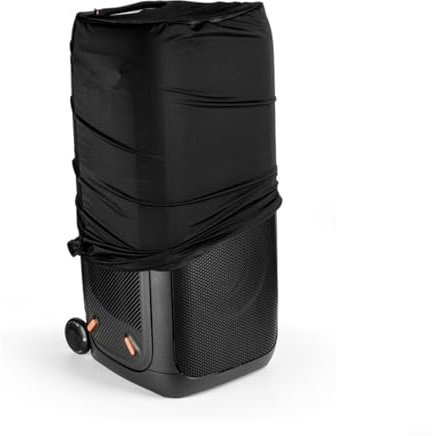 URPIZY Schutzhülle Für JBL Partybox320/310 Lautsprecher - Weiche Nylon Staubschutz Abdeckung - Maßgeschneidert, Leicht, Tragbar - Schützt Vor Staub, Feuchtigkeit Und Stößen - Schwarz