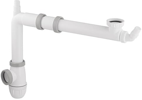 Tubulure gain de place sous évier 1 bac connexion rapide 40x49 (1'1/2) - Ø40 NOYON & THIEBAULT