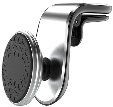Handyhalterung Auto Magnet für BMW X1 U11 / X1 F48 2016-2022 2023 2024, Autohalterung Handy Zubehör Magnethalterung Handy Auto Phone Holder Auto Gadgets Innenraum,Silver