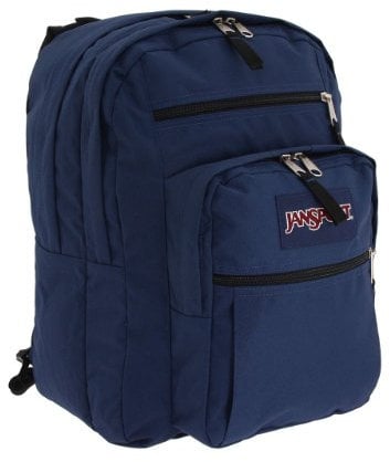 JANSPORT Big Student Backpacks - Navy