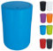 Spirella Design Kosmetikeimer Cocco mit Extra Ring für Müllbeutel Treteimer Schwingdeckeleimer Abfallbehälter mit Schwingdeckel 5 Liter (ØxH): 19 x 26 cm Blau