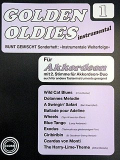 GOLDEN OLDIES 1 - arrangiert für Akkordeon - (für ein bis zwei Instrumente) [Noten/Sheetmusic]
