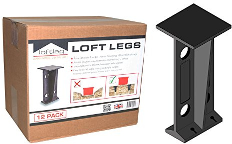 Loft Insulation Spacer, Raised Storage Boarding, loftlegs, Stilts, loft legs… (84)