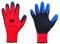 STRONG HAND® 5-Finger-Schutzhandschuhe mit Latex Innenhandbeschichtung Gr.9, 12 Stück (12 Paar)