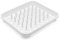 Addis Dish Drying Rack With Pegs In Snow White, 38 x 33.5 x 5 cm