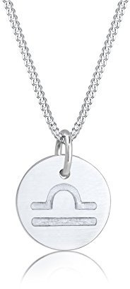 Elli Damen-Ketten mit Anhänger 925_Sterling_Silber 0109952117_45 - 45cm Länge