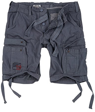 Surplus Raw Vintage Airborne Vintage Herren Cargo Shorts, grau, 5XL