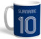 Personalisierbare Tasse mit Millwall FC Retro-Trikot