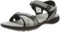 CMP Adib, Sandales Bride Cheville Femme, Gris (Stone-Nero 77uc), 38 EU