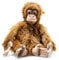 Steiff Kuscheltier Alena Orang Utan, Süßes Stofftier mit Kunststoffaugen, Kinder, Jungen & Mädchen, Plüschtier 60 cm, Braun, 064883