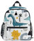 Kinderrucksack Dino Scandinavian Style Kindergarten Vorschul Tasche für Kleinkinder Mädchen Jungen