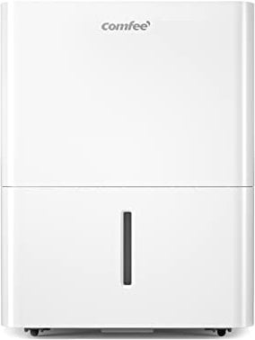 Comfee Luftentfeuchter 12L/24h,Raumgröße ca. 50m³(20m²),LED Display,Gegen Feuchtigkeit,Schimme,MDDN-12DEN7