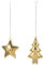 Teesieb Edelstahl Stern Weihnachtsbaum Form mit Kette 2 Stück Teekugeln Filter für Lose Blatt Tee Tasse Teezubehör Teeliebhaber Weihnachten Party Festival