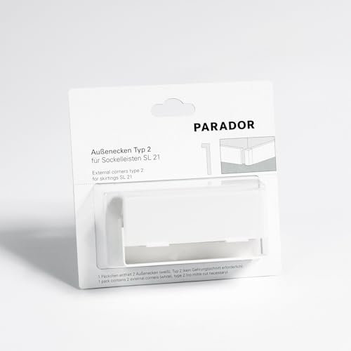 Parador Außenecken Typ 2 für Parador Sockelleisten SL 21