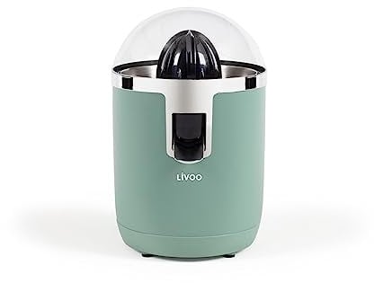 Livoo – Presse-agrumes électrique DOD193 – 70W, 400ml, 55 tours/min, 2 cônes, système anti-goutte