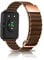 Leder Armband Kompatibel mit Huawei Watch Fit 2 Armband Ersatz Magnetische Für Herren Damen Classic Active Uhrenarmband Für Huawei Watch Fit 2 (braun)