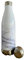 Manufaktur Liebevoll Personalisierte Trinkflasche - Edelstahl in Weiß mit Marmor Optik - bedruckte Thermosflasche mit Namen - für Sport, Arbeit u. Freizeit | 500ml u. 750ml (Grey Marble, 500ml)