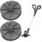 2 Stück Rasentrimmer Fadenspule, Nylon Spulen für SmallCut 300 für SmallCut 350/23 für EasyCut 400/25 Rasentrimmer
