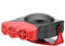 Pssopp Dégivreur de Voiture 300 W Dégivreur Chauffage Wi Ventilateur 12 Volts Briquet Désembueur Rouge Dégivrage Neige Fonte 150 W 12 V Céramique Deux en Un Ventilateurs de Fenêtre