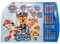 Paw Patrol - Set de actividades 5 en 1 - Set de dibujo con lápices de colores, lápices de colores, pegatinas y hojas para colorear (113 piezas)