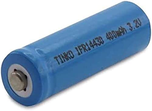 Batterie LiFePO4, 3.2V 400MAh, 14x43 Mm -1pcs