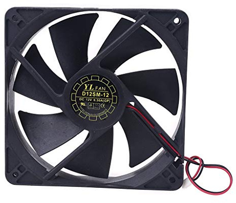 Original Server Cooling Fan For D12SM-12 12V 0.30A 120 * 120 * 25MM 12CM Clip Fan