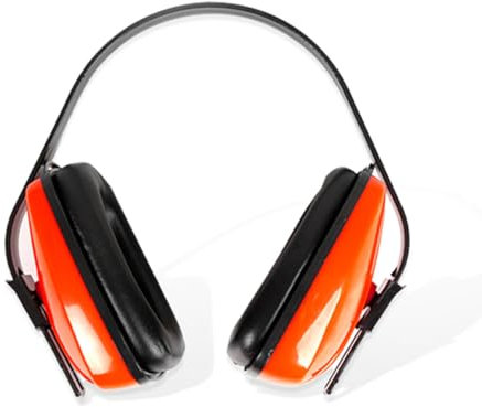 A2ZWORLD Casque anti-bruit polyvalent protège l'audition des événements bruyants, sportifs, aéroports, concerts et feux d'artifice, orange., Taille Unique