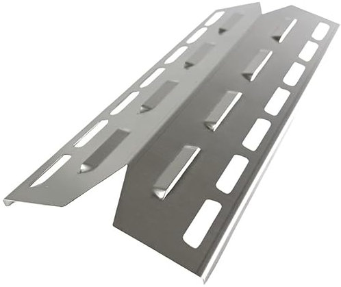 EWH Edelstahl Brennerabdeckung Landmann Triton 6.1 PTS - Größe: L=42,5 x B=15 cm (Bitte vor dem Kauf prüfen !) - 1 Stück Flammenverteiler Brennerzelt